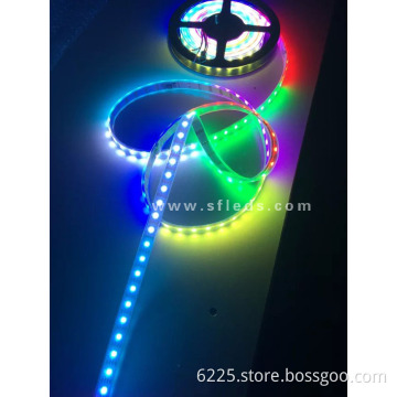 DC12v 60leds/m full color led strip, built in SM16703 IC digital led strip